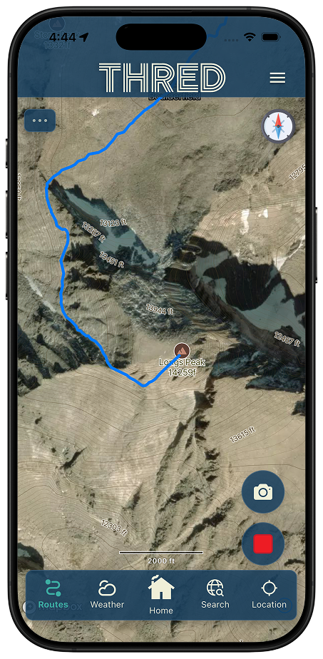 Satellite basemap