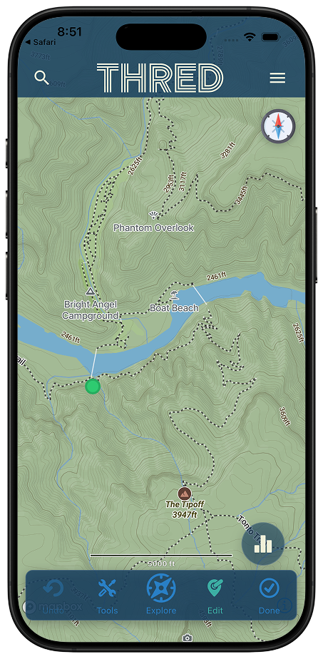 Build custom routes in Thred