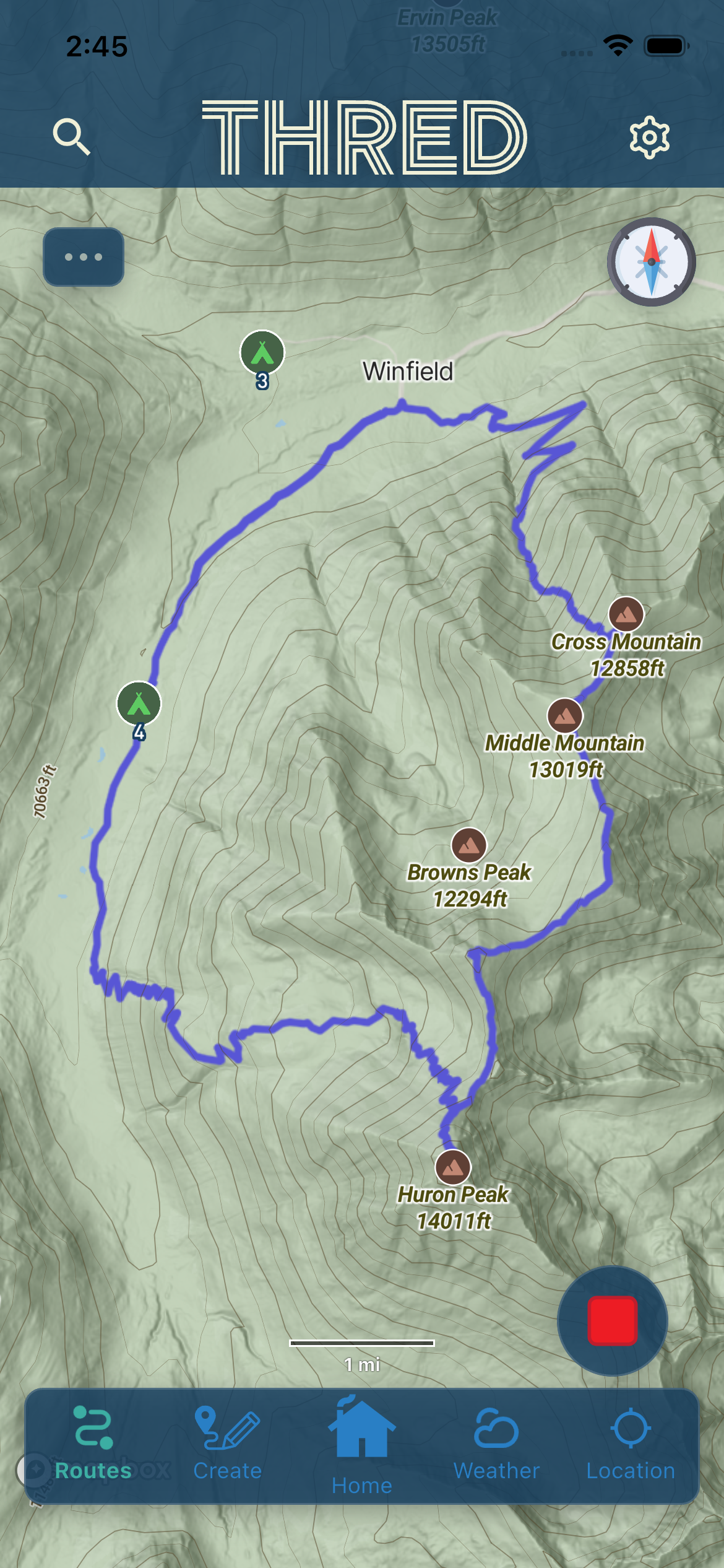 Thred SupaRes high-resolution terrain overlay rendering consistently